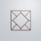 Ekena Millwork Small Hudson Decorative Fretwork Wood Wall Panels, Wood (Paint Grade), 11 3/8"W x 11 3/8"H x 3/8"T WALW12X12X0375HSNMF - alternate 3
